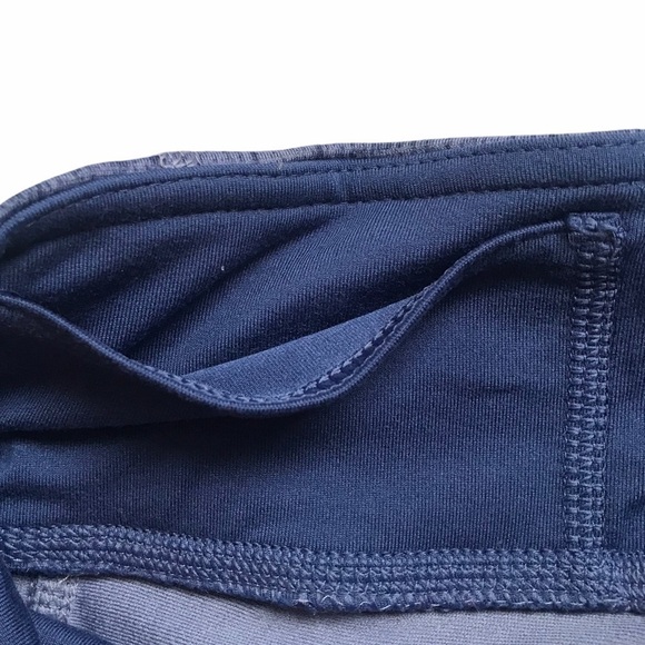 ADIDAS Women's Small Blue Climalite Activewear Tights Leggings Crops - Picture 4 of 9